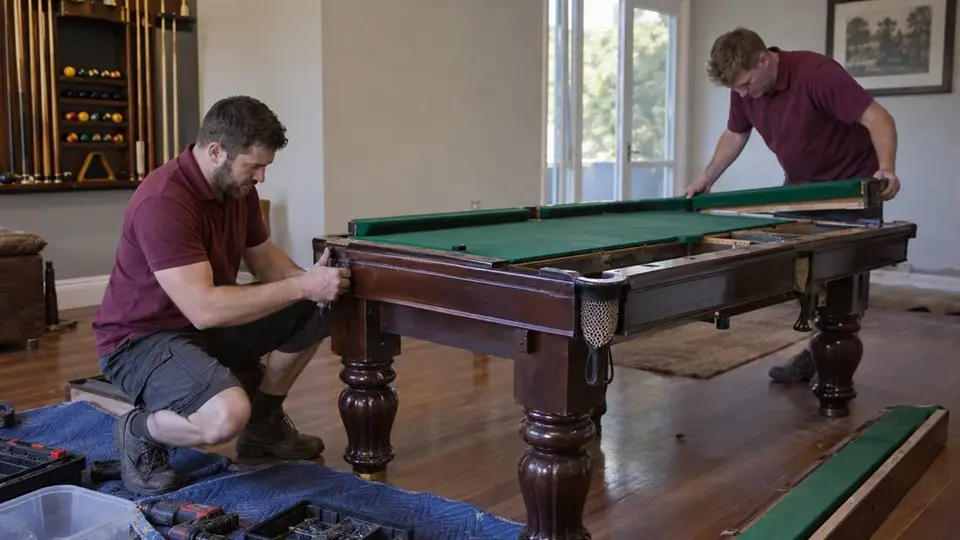 Pool table removals by Total Care Removalists